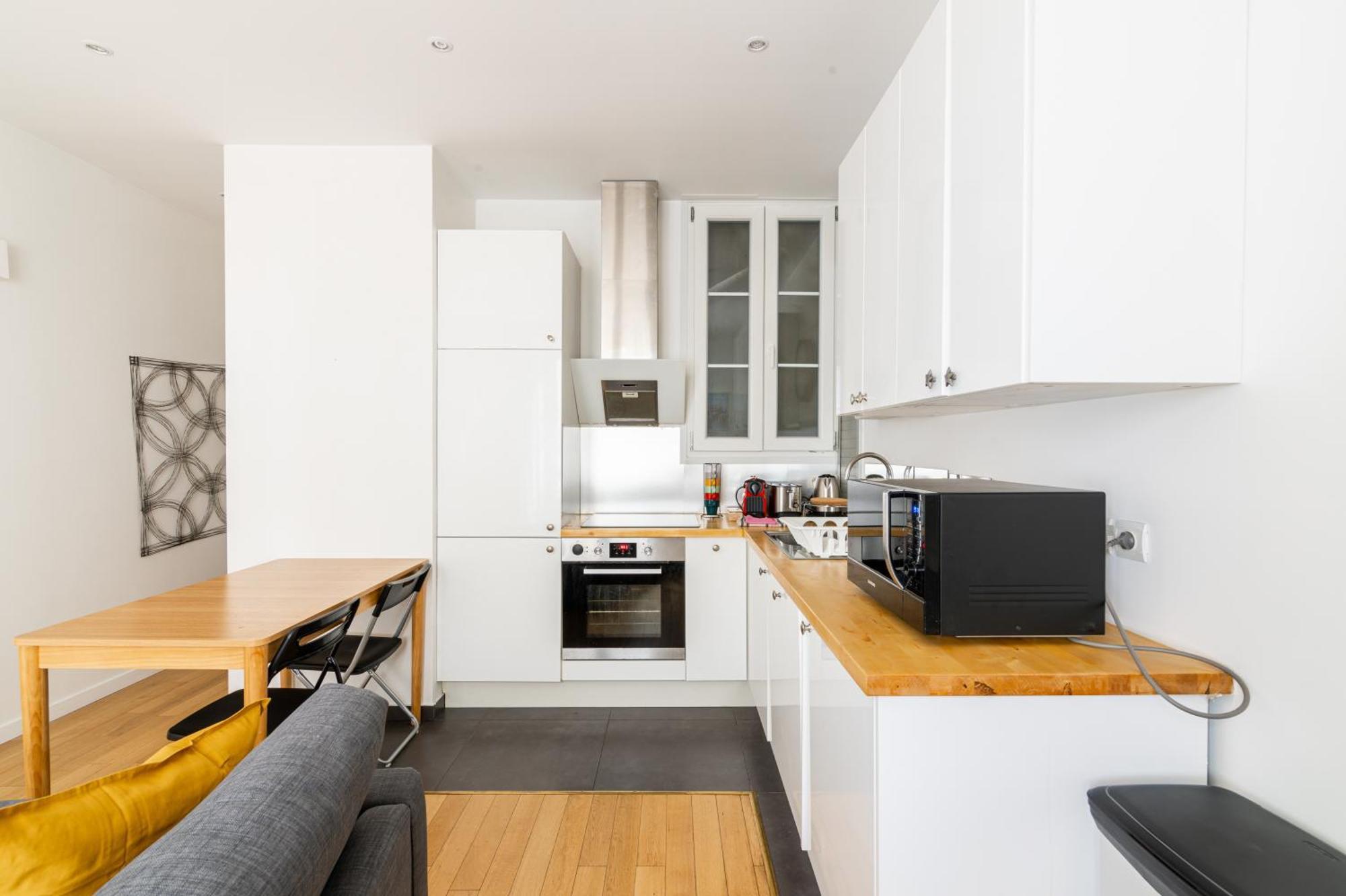 Luxurious 1 Bedroom Republique Vinaigriers Free Netflix Paris Exterior foto